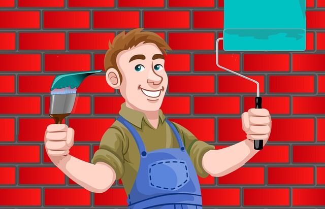 How to Paint a Ceiling 1 painter 1