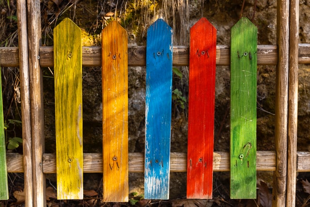 Paint a Wooden Fence